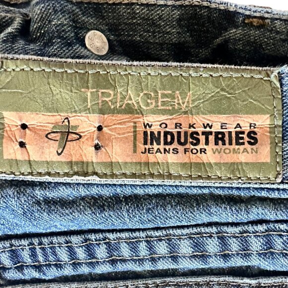 Triagem jeans 30x30 workwear jeans patched women's - Picture 7 of 13